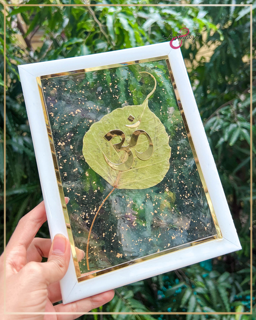 "OM" Resin Frame - Custom Made OM Frame - Gifting