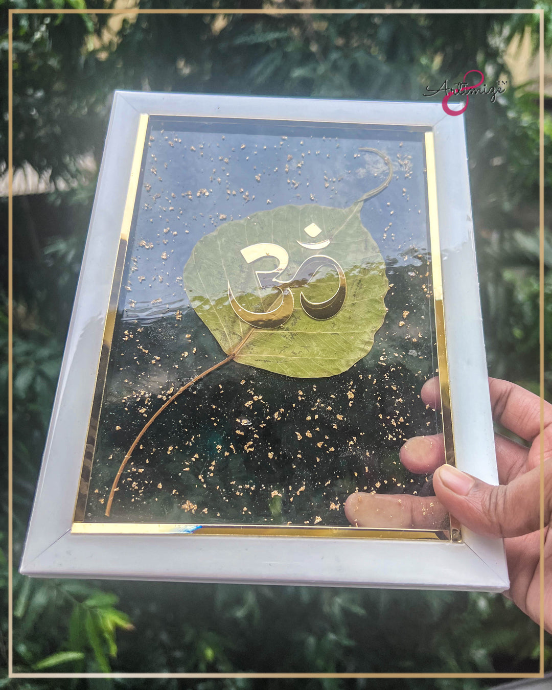 "OM" Resin Frame - Custom Made OM Frame - Gifting