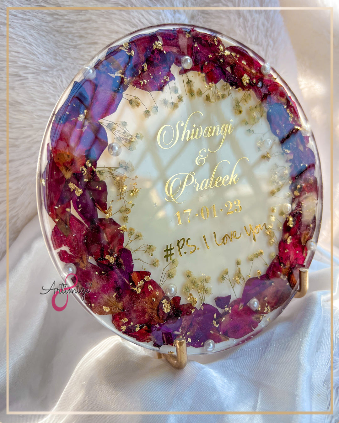 Real Flower Preserved Custom Table Decor