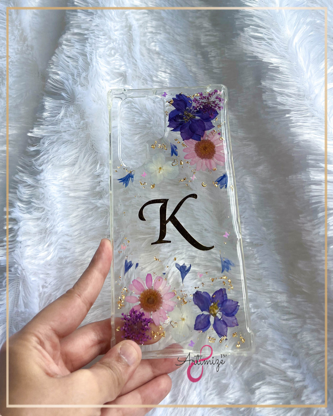 Real Flower Preserved Mobile Covers – Nature’s Beauty in Your Hands