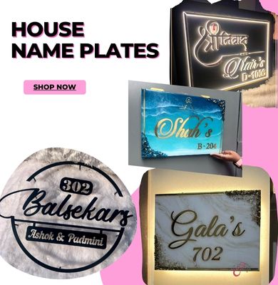 House Name Plates