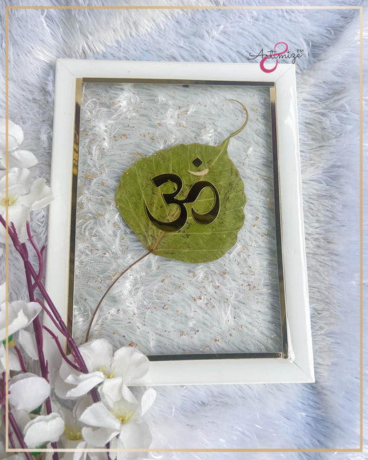 "OM" Resin Frame - Custom Made OM Frame - Gifting